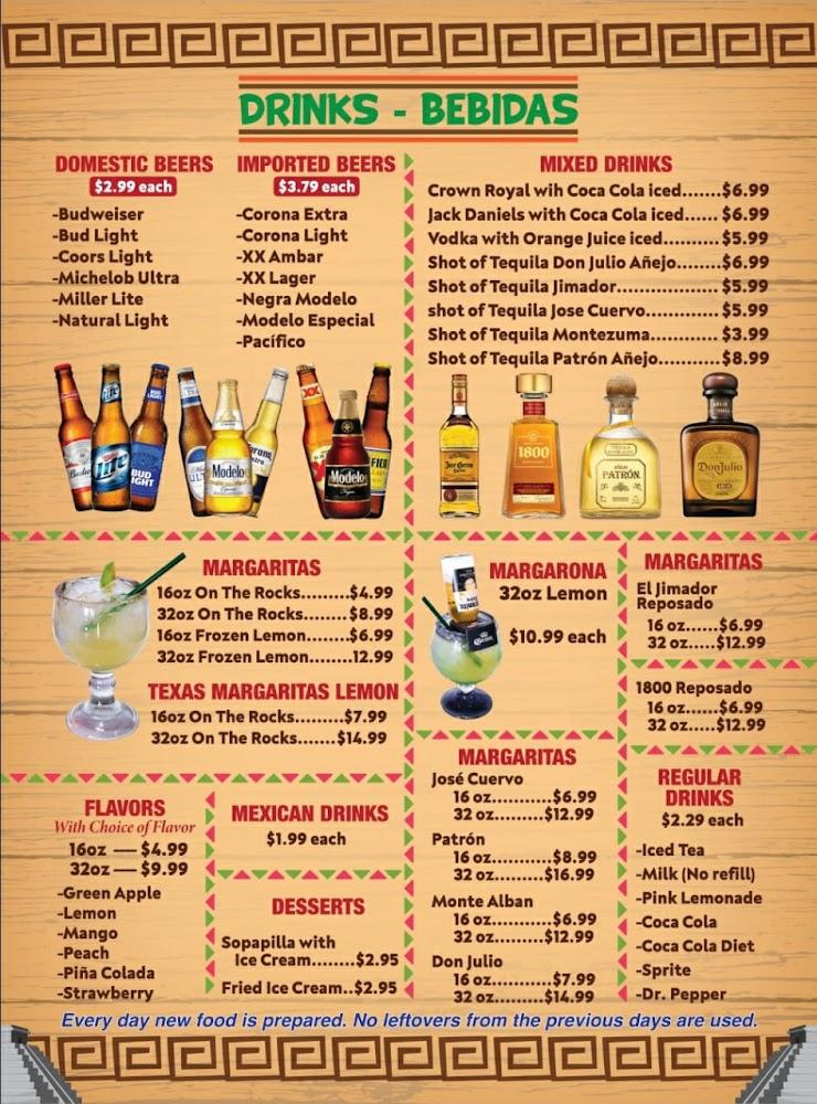Monte Alban #3 Menu image 4